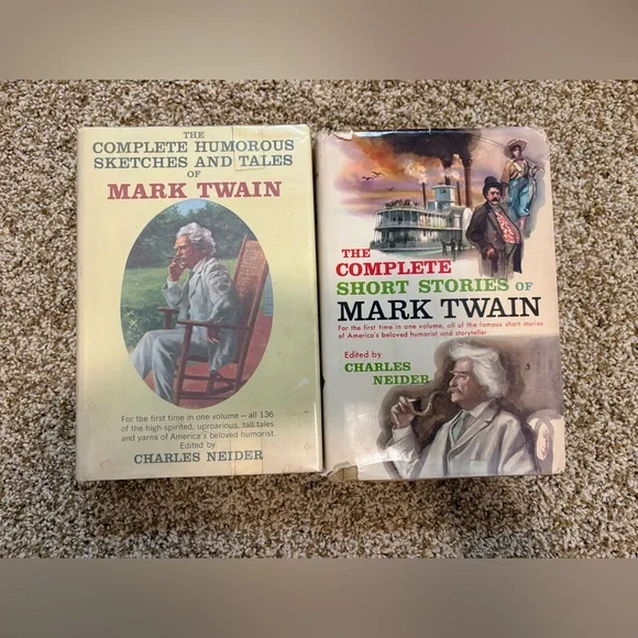 Complete Mark Twain Short Stories & Humorous Sketches Hardcover Book Set - Picture 1 of 10